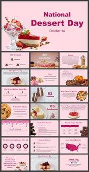 National Dessert Day Presentation And Google Slides Themes