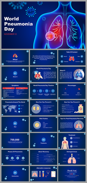 World Pneumonia Day PPT and Google Slides Templates