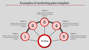 Majestic Marketing Plan PowerPoint Template For Presentation