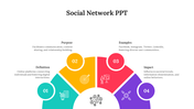 Elegant Social Network PowerPoint And Google Slides