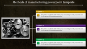 Manufacturing PowerPoint Template for Industry Professionals