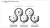 Innovative Infographic PowerPoint With Grey Color Slide