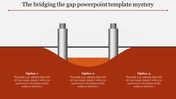 Bridging the Gap PowerPoint Template and Google Slides