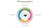 Get attractive Process PPT Arrow PowerPoint Template