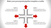 Make Use Our Pipeline PPT and Google Slides Template Presentation