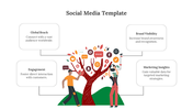 Seamless Social Media PowerPoint Template And Google Slides