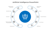 Artificial Intelligence PowerPoint for Tech Presentations