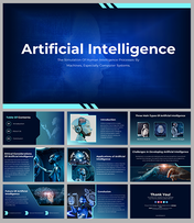 Artificial Intelligence PPT and Google Slides Templates