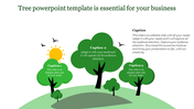 Natural Tree PowerPoint Template & Google Slides Themes