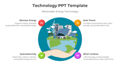 Elegant Technology PowerPoint Template And Google Slides