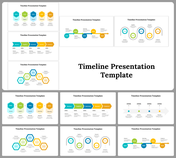 Timeline PPT Presentation Template for Project Overview