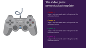  Video Game Presentation PPT and Google Slides Template Designs