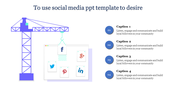 Attractive Social Media PPT Template and Google Slides Themes