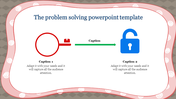 Get Problem Solving PowerPoint Template-Lock And Key Diagram