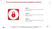 Impressive Security PowerPoint Templates With Lock