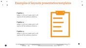 Saffron Keynote Presentation Template and Google Slides