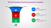 Funnel PowerPoint Presentation Template for Sales Strategies