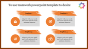 Teamwork PowerPoint Template for Collaborative Projects