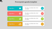 Multiple Agenda PowerPoint Template and Google Slides Themes