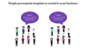 Seraphic People PowerPoint Presentation Template slide