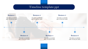 Innovative Timeline Template PPT Download-Six Node