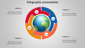 Innovative Infographic Presentation Template with Four Nodes