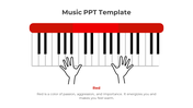 Effortable Music PowerPoint And Google Slides Template