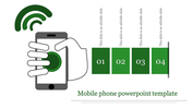 Effective Mobile Phone PowerPoint Template Slide Design