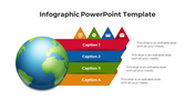 Multicolor Infographic PowerPoint Template With Four Nodes