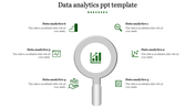 Excellent Data Analytics PowerPoint Template Presentation