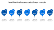 Customized Timeline Presentation Template PPT-7 Node