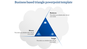 Pre-designed Triangle PowerPoint Template and Google Slides