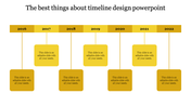 Awesome Timeline Design PowerPoint Template Slides