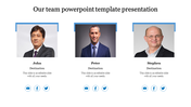 Our Team PowerPoint Template for Company Introduction