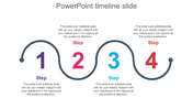 Download polished PowerPoint Timeline Slide - Snake Model