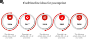 Cool Timeline Ideas For PowerPoint Presentation Template