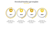 The Best Download Timeline PPT Template Presentation