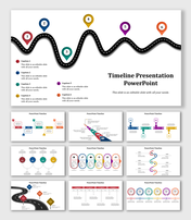 Editable Timeline PowerPoint Slides Template Presentation