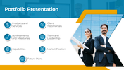 Amazing Portfolio PowerPoint Template and Google Slides