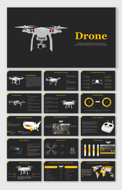 Innovative Drone Presentation And Google Slides Templates