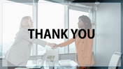 Innovative Thank You Slide  PPT and Google Slides Template