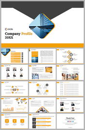 Company Profile PPT, Google Slides And Canva Templates