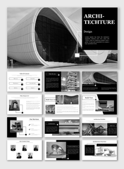 Creative Architecture Presentation Google Slides Themes