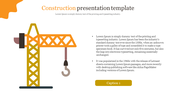 Modern Construction Presentation Template and Google Slides