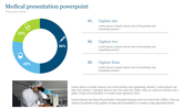 Medical Presentation PowerPoint with Doughnut Chart