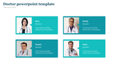 Doctor PowerPoint Template with Portfolio Design