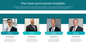 Our Team PowerPoint Template for Professional Introductions