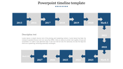 Creative PowerPoint Timeline Template And Google Slides