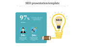 Our SEO Presentation Template Diagram For Your Business