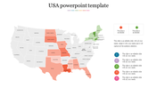 Attractive USA PowerPoint Template Presentation Designs